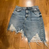 Minigonna in jeans Bershka tg 42 IT