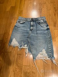 Minigonna in jeans Bershka tg 42 IT