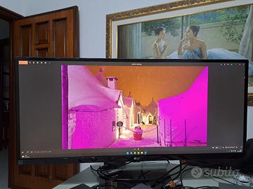 monitor LG Ultrawide 34'' piatto 