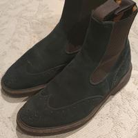 Tricker's,Trickers, Uomo scamosciate Blu tg.41