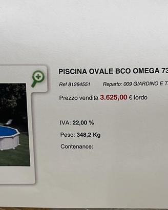 Piscina NUOVA