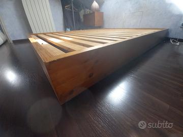 Struttura letto in legno VENDUTA