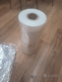 Bobina per lavanderia e sacchetti maglioni