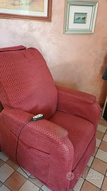 Poltrona relax elettrica alzapersona MASTRO