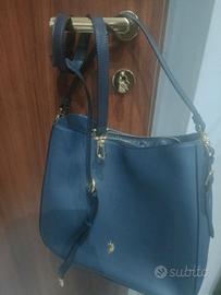 borsa U.S.Polo Assn. blù 