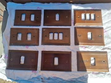 Placche legno modello biticino