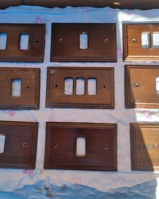 Placche legno modello biticino