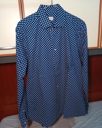 camicia a pois queensway taglia 46