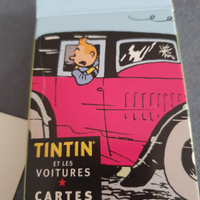 Carte da gioco, TINTIN E LE AUTO, dal Belgio