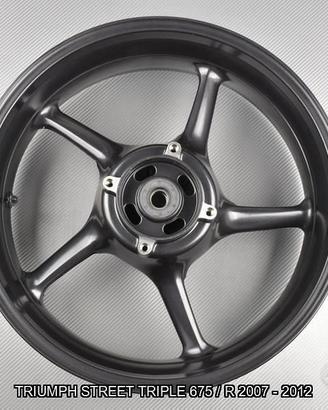 Cerchio posteriore TRIUMPH STREET TRIPLE 675 2007