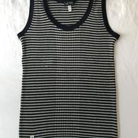 Top canotta Armani Jeans in cotone a righe - 40