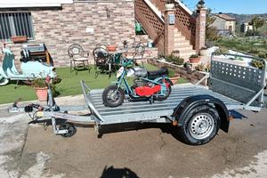 carrello porta moto , porta tutto , 