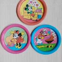 Tre Sottobicchieri Vintage Walt Disney di Topolino