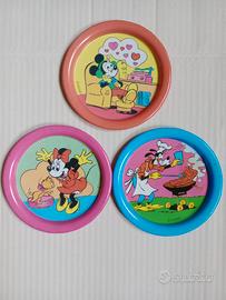 Tre Sottobicchieri Vintage Walt Disney di Topolino
