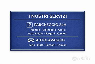 Parcheggio mensile di veicoli
