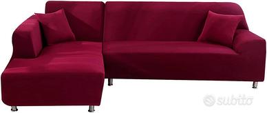 Copridivano Elasticizzato angolare + federe, NUOVO