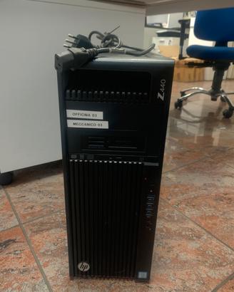 HP Z440 Workstation, Intel Xeon, lavoro/gaming