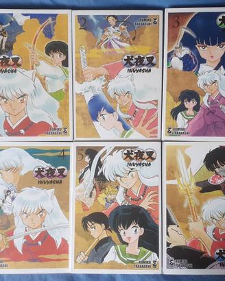 Inuyasha wide edition da 1 a 6