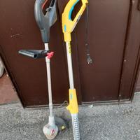 TAGLIAERBA E BRUCIATORE ERBACCE A CORRENTE