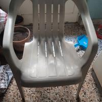 set di sedie più sedia sdraio 