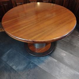 tavolo rotondo allungabile modernariato