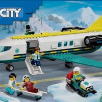 lego city aereo ambulanza emergenza
