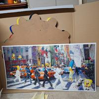 Renè, opera Grafica molto grande autentica 