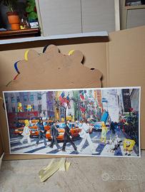 Renè, opera Grafica molto grande autentica 