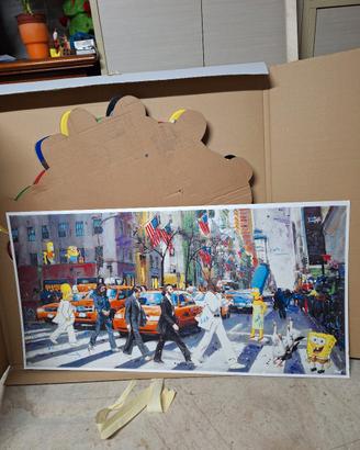 Renè, opera Grafica molto grande autentica 