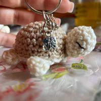 Portachiavi tartaruga uncinetto