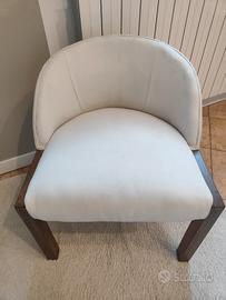 poltroncina in legno massello 