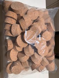 Tappi conici in sughero nuovi