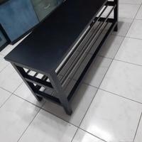 PANCA PORTA SCARPE NERA 