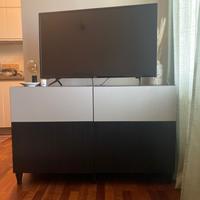 Mobile tv credenza ikea besta