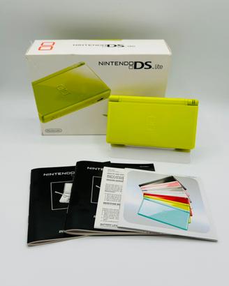 Nintendo DS Lite Lime – Completo di Scatola