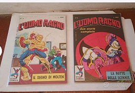 L'UOMO RAGNO STAR COMICS 6 E 9 NUMERI CHIAVE SERIE
