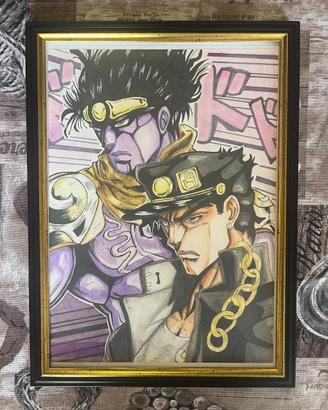 Disegno Anime originale a mano – Incorniciato