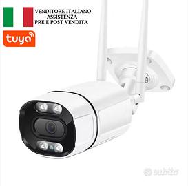 Telecamera di sorveglianza wifi PST TUYA c/sensore