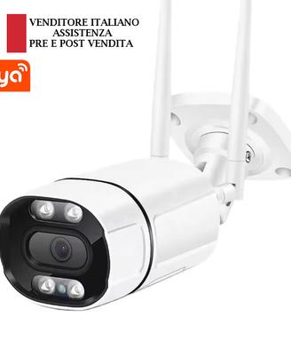 Telecamera di sorveglianza wifi PST TUYA c/sensore