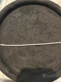 Bracciale tennis argento unoaerre