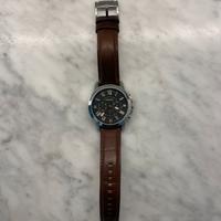 Orologio Fossil Cronografo in pelle marrone Grant