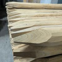 Paletti in legno con punta a 4 facce