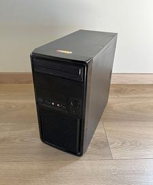 PC DESKTOP FISSO, INTEL i3 6100 3,7 GHz, 8GB DDR3