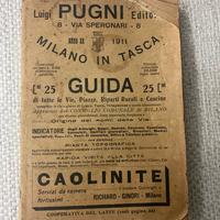Guida stradale di Milano anno 1911