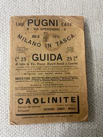 Guida stradale di Milano anno 1911