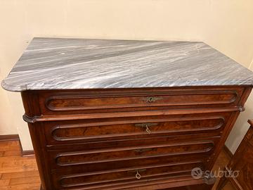 Cassettone stile Luigi Filippo
