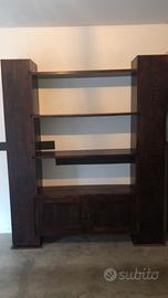 Libreria Indiana in legno massello