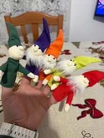 Peluche I sette Nani più mela