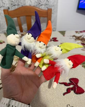 Peluche I sette Nani più mela