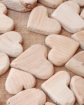 Cuori in legno di cedro per cassetti ed armadi